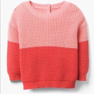 BRAND NEW-Gymboree Girl Orange Spring Sweater 3T